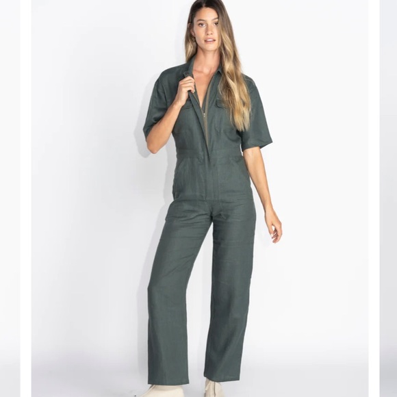NEW Rev Utility Green Dynamo Jumpsuit - Picture 2 of 5
